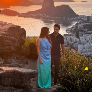 Nascer do Sol no Mirante Dona Marta