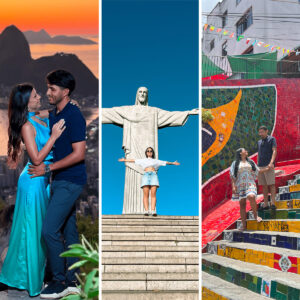 Nascer do Sol no Mirante Dona Marta + Cristo Redentor + Escadaria Selarón